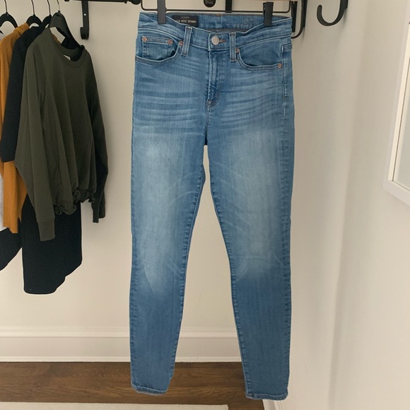 J Crew High Rise Skinny Jeans